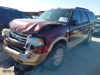 2012 Ford Expedition XLT with VIN 1FMJU1H54CEF09557, listed as a IAAI auction lot 41120906 with 195,403 mi miles. Bid and sale history available at carsss.com. Image 2.