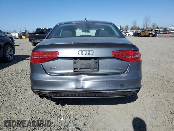2014 Audi A4 Premium Plus with VIN WAUFFAFL9EN024238, listed as a Copart auction lot 47999085 with 64,774 mi miles and Salvage Title. Bid and sale history available at carsss.com. Image 6.