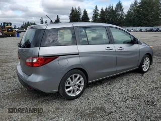 2012 Mazda 5 Sport with VIN JM1CW2BL0C0143842, listed as a Copart auction lot 75242334 with 85,152 mi miles and Salvage Title. Bid and sale history available at DreamBid. Image 3.
