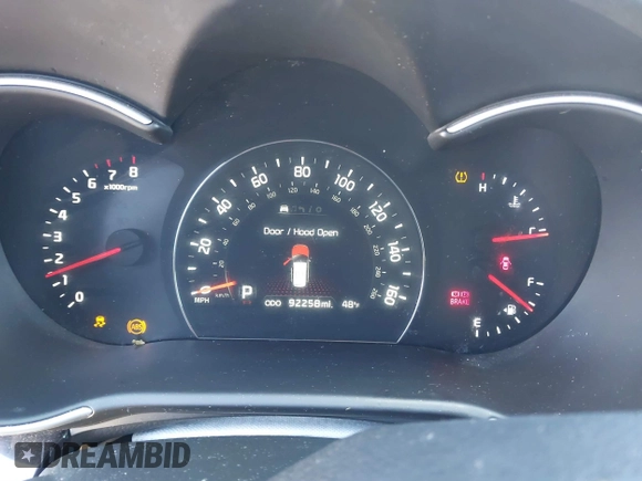 2015 Kia Sorento EX with VIN 5XYKU4A70FG559566, listed as a IAAI auction lot 41727052 with 92,258 mi miles. Bid and sale history available at carsss.com. Image 7.