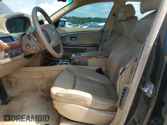 2003 BMW 7 Series 745Li with VIN WBAGN63403DR14647, listed as a Copart auction lot 65551264 with Not Provided miles and Clean Title. Bid and sale history available at carsss.com. Image 7.