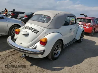 1979 Volkswagen Beetle with VIN 1592042384, listed as a Copart auction lot 76500934 with 37,218 mi miles and Salvage Title. Bid and sale history available at DreamBid. Image 3.