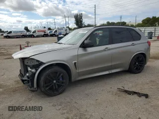 2016 BMW X5 M with VIN 5YMKT6C55G0R77761, listed as a Copart auction lot 80486044 with 0 mi miles and Salvage Title. Bid and sale history available at carsss.com. Image 1.