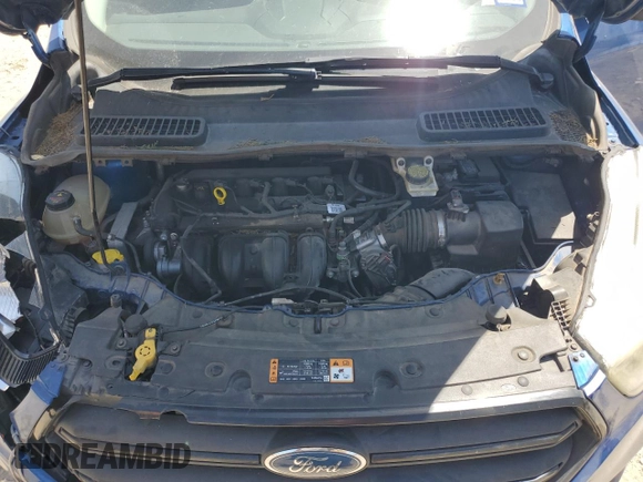 2017 Ford Escape S with VIN 1FMCU0F70HUE54268, listed as a Copart auction lot 52291615 with 131,296 mi miles and Salvage Title. Bid and sale history available at carsss.com. Image 12.