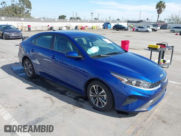2024 Kia Forte LXS with VIN 3KPF24AD9RE726974, listed as a IAAI auction lot 42014926 with 24,380 mi miles. Bid and sale history available at carsss.com. Image 1.