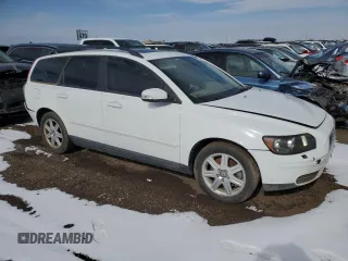 2007 Volvo V50 2.4L with VIN YV1MW382472289447, listed as a Copart auction lot 79898613 with 157,088 mi miles and Salvage Title. Bid and sale history available at carsss.com. Image 4.