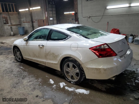2009 Honda Accord Cpe EX-L with VIN 1HGCS22839A005448, listed as a Copart auction lot 89366605 with NaN miles and Salvage Title. Bid and sale history available at carsss.com. Image 2.
