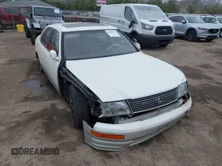 1996 Lexus LS 400 z VIN JT8BH22F6T0046532, wystawiony jako IAAI lot #41989719 z przebiegiem Nie podano mil oraz . Historia ofert i sprzedaży dostępna na DreamBid. Obrazek 1.