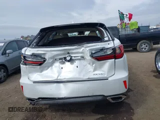 2017 Lexus RX with VIN JTJBZMCA1H2015937, listed as a IAAI auction lot 41735167 with 47,410 mi miles. Bid and sale history available at carsss.com. Image 6.