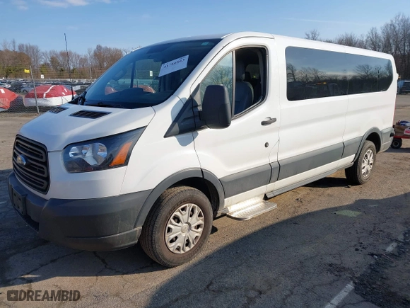 2018 Ford Transit Passenger Wagon XL with VIN 1FBZX2YM1JKA33699, listed as a IAAI auction lot 41786863 with 138,735 mi miles. Bid and sale history available at carsss.com. Image 19.