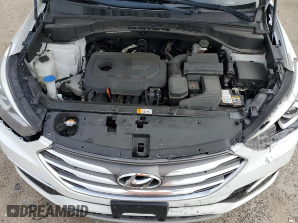 2018 Hyundai Santa Fe 2.4L with VIN 5NMZT3LB6JH078152, listed as a Copart auction lot 54418675 with 121,455 mi miles and Salvage title. Bid and sale history available at DreamBid. Image 12.