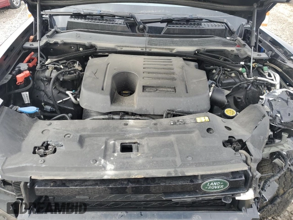 2022 Land Rover Defender SE with VIN SALEP7RU6N2106733, listed as a Copart auction lot 43371445 with 41,667 mi miles and Salvage title. Bid and sale history available at DreamBid. Image 12.