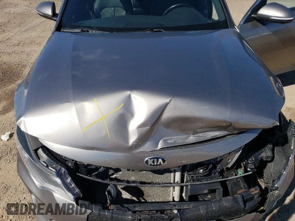 2016 Kia Optima SXL Turbo with VIN 5XXGV4L21GG083385, listed as a Copart auction lot 53548285 with 73,096 mi miles and Salvage title. Bid and sale history available at DreamBid. Image 11.