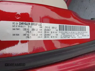 2015 Dodge Grand Caravan American Value with VIN 2C4RDGBG5FR524158, listed as a IAAI auction lot 41898743 with 80,023 mi miles and . Bid and sale history available at DreamBid. Image 9.