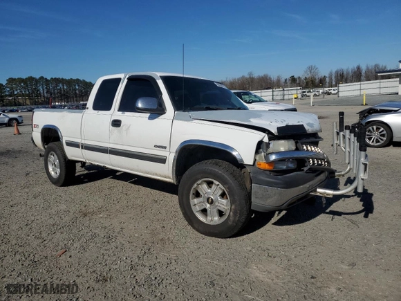 2000 Chevrolet Silverado 1500 LS with VIN 2GCEK19T0Y1326691, listed as a Copart auction lot 88698815 with 260,517 mi miles and Salvage Title. Bid and sale history available at carsss.com. Image 4.