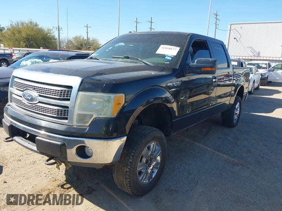 2010 Ford F-150 XL with VIN 1FTFW1EV0AFD25037, listed as a IAAI auction lot 41804877 with 200,548 mi miles. Bid and sale history available at carsss.com. Image 2.