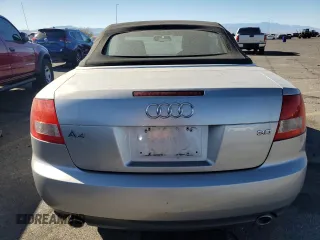 2004 Audi A4 3.0L with VIN WAUAT48H34K013815, listed as a Copart auction lot 87962815 with 0 mi miles and Clean Title. Bid and sale history available at carsss.com. Image 6.