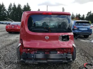 2012 Nissan Cube 1.8 S with VIN JN8AZ2KR7CT253860, listed as a Copart auction lot 53526555 with 58,863 mi miles and Non Repairable. Bid and sale history available at carsss.com. Image 6.