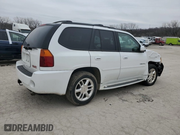 2008 GMC Envoy Denali with VIN 1GKET63MX82118446, listed as a Copart auction lot 44734735 with 244,054 mi miles and Salvage Title. Bid and sale history available at carsss.com. Image 3.