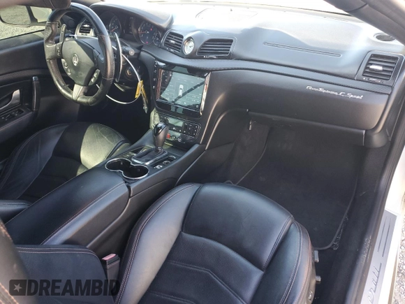 2015 Maserati GranTurismo Convertible Sport with VIN ZAM45VMA1F0150304, listed as a Copart auction lot 50679515 with 71,506 mi miles and Salvage Title. Bid and sale history available at carsss.com. Image 8.