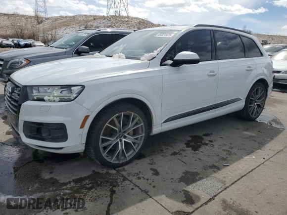 2019 Audi Q7 Prestige with VIN WA1VAAF72KD018406, listed as a Copart auction lot 49321975 with 134,333 mi miles and Salvage Title. Bid and sale history available at carsss.com. Image 1.