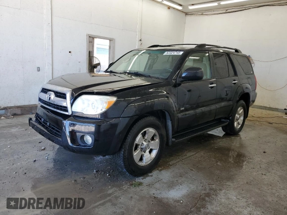 2007 Toyota 4Runner SR5 with VIN JTEZU14R778074288, listed as a Copart auction lot 52324745 with 234,425 mi miles and Salvage Title. Bid and sale history available at carsss.com. Image 1.