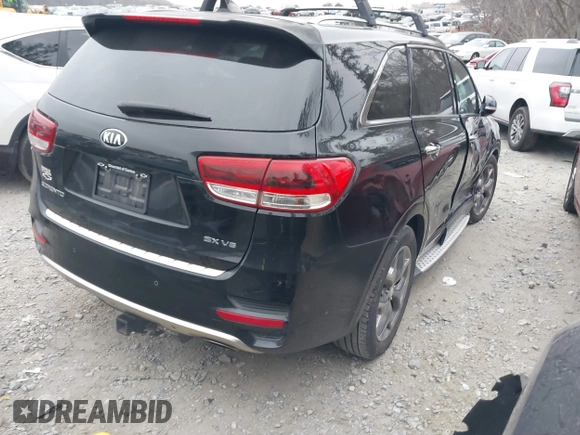 2016 Kia Sorento SXL z VIN 5XYPK4A50GG005018, wystawiony jako IAAI lot #41173657 z przebiegiem 120 094 mil mil oraz . Historia ofert i sprzedaży dostępna na DreamBid. Obrazek 4.