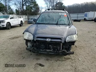 2005 Hyundai Santa Fe GLS with VIN KM8SC13E35U984186, listed as a Copart auction lot 86666474 with 166,965 mi miles and Salvage Title. Bid and sale history available at carsss.com. Image 11.