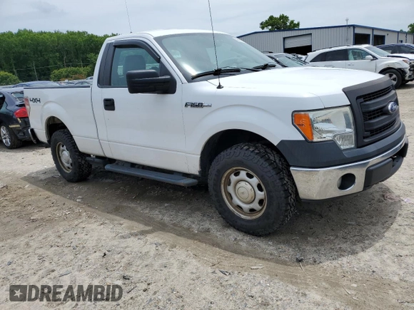 2014 Ford F-150 XL с VIN 1FTMF1EF1EKF40407, выставлен на аукционе Copart как лот 58567565 с пробегом 213 804 миль миль и Списание • Salvage title. История ставок и продаж доступна на DreamBid. Изображение 4.