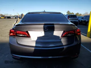 2017 Acura TLX with VIN 19UUB1F33HA002755, listed as a Copart auction lot 41711975 with 108,262 mi miles and Salvage Title. Bid and sale history available at carsss.com. Image 6.