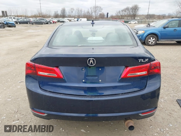 2017 Acura TLX w/Technology Pkg with VIN 19UUB1F51HA003548, listed as a IAAI auction lot 41843968 with 72,902 mi miles. Bid and sale history available at carsss.com. Image 16.