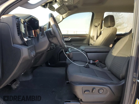 2024 Chevrolet Silverado 1500 LT with VIN 1GCPDKEK5RZ157847, listed as a Copart auction lot 83066704 with 17,712 mi miles and Clean Title. Bid and sale history available at DreamBid. Image 7.
