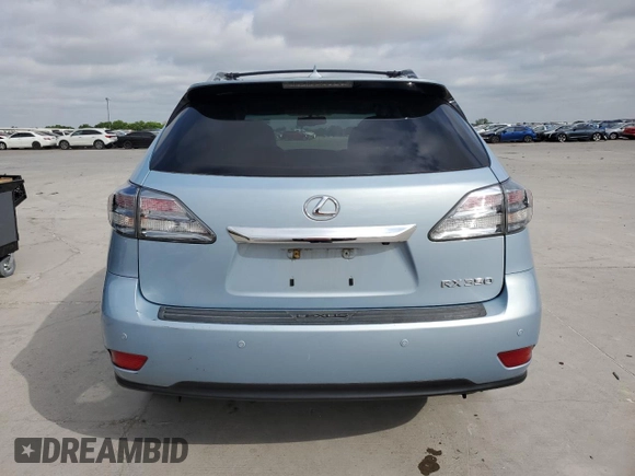 2012 Lexus RX 350 with VIN 2T2BK1BA3CC139463, listed as a Copart auction lot 53568725 with 82,051 mi miles and Salvage Title. Bid and sale history available at carsss.com. Image 6.