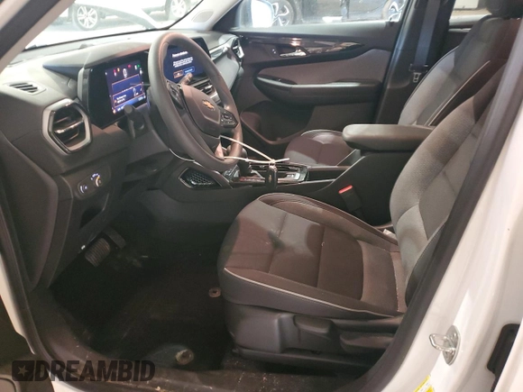 2024 Chevrolet TrailBlazer LS with VIN KL79MNSL5RB042940, listed as a Copart auction lot 53148685 with 23,294 mi miles and Salvage Title. Bid and sale history available at DreamBid. Image 7.