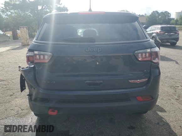 2017 Jeep Compass Trailhawk с VIN 3C4NJDDBXHT689405, выставлен на аукционе Copart как лот 56324395 с пробегом 115 664 миль миль и Списание • Salvage title. История ставок и продаж доступна на DreamBid. Изображение 6.