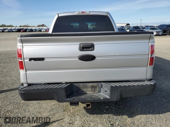 2012 Ford F-150 XL with VIN 1FTEW1CM6CFB95371, listed as a Copart auction lot 49533225 with 137,582 mi miles and Salvage Title. Bid and sale history available at carsss.com. Image 6.