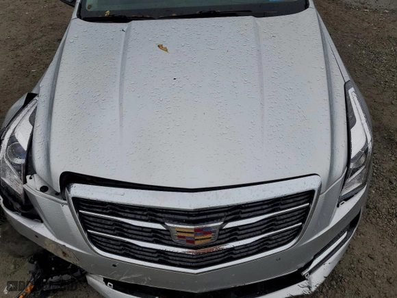 2017 Cadillac ATS Sedan Luxury AWD with VIN 1G6AH5SX6H0167949, listed as a Copart auction lot 73143034 with 0 miles and Salvage Title. Bid and sale history available at carsss.com. Image 11.
