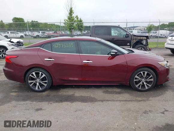 2018 Nissan Maxima SL with VIN 1N4AA6AP1JC405953, listed as a IAAI auction lot 42375353 with 64,682 mi miles and . Bid and sale history available at DreamBid. Image 13.