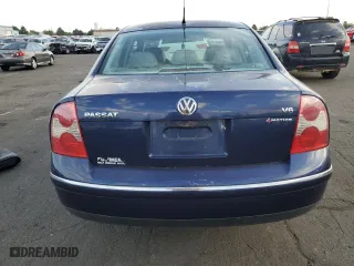 2002 Volkswagen Passat GLX with VIN WVWTH63B82P070975, listed as a Copart auction lot 69512334 with 174,829 mi miles and Salvage Title. Bid and sale history available at carsss.com. Image 6.
