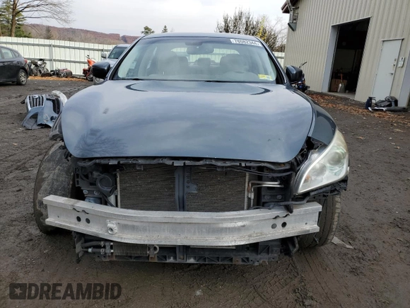2012 Infiniti M37 with VIN JN1BY1AR8CM390513, listed as a Copart auction lot 78082344 with 130,540 mi miles and Non Repairable. Bid and sale history available at carsss.com. Image 5.