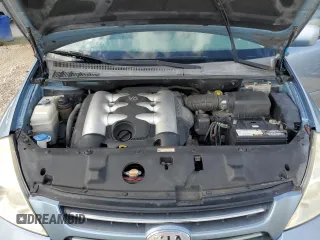 2007 Kia Sedona EX with VIN KNDMB233176172560, listed as a Copart auction lot 69004084 with 93,574 mi miles and Salvage Title. Bid and sale history available at carsss.com. Image 12.