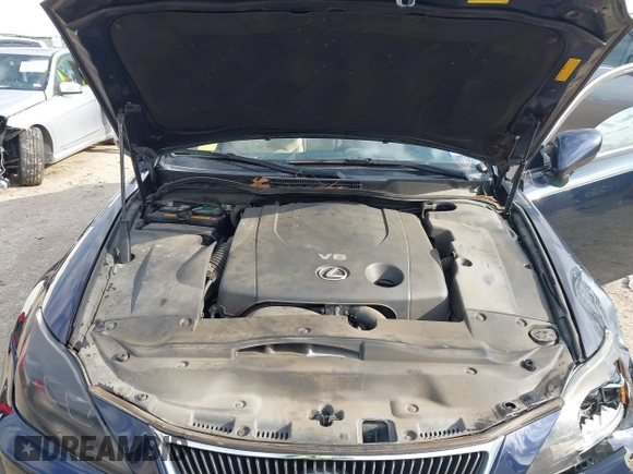 2008 Lexus IS with VIN JTHBK262582068025, listed as a IAAI auction lot 41911964 with 92,652 mi miles and . Bid and sale history available at carsss.com. Image 10.