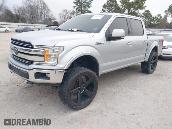 2019 Ford F-150 XL with VIN 1FTEW1E59KFC48276, listed as a IAAI auction lot 41498967 with 162,638 mi miles. Bid and sale history available at carsss.com. Image 17.