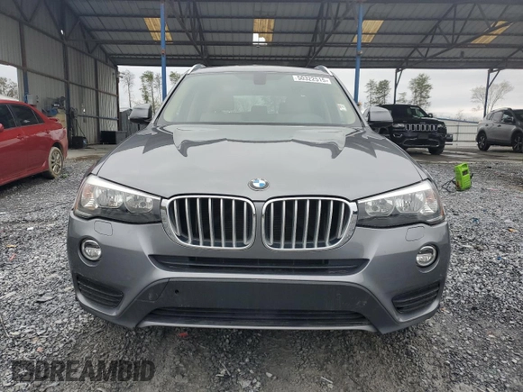 2017 BMW X3 xDrive28i with VIN 5UXWX9C52H0T11554, listed as a Copart auction lot 50322515 with Not Provided miles and Clean Title. Bid and sale history available at DreamBid. Image 5.