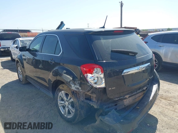2014 Chevrolet Equinox LS with VIN 2GNALAEK5E6147979, listed as a IAAI auction lot 41987035 with 134,821 mi miles. Bid and sale history available at carsss.com. Image 3.