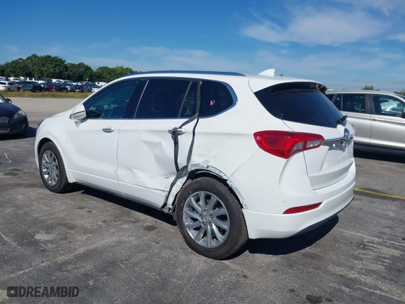 2020 Buick Envision Essence with VIN LRBFXCSA5LD150968, listed as a IAAI auction lot 41443356 with 71,993 mi miles. Bid and sale history available at carsss.com. Image 3.
