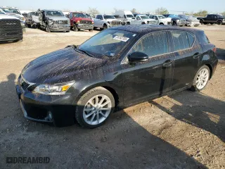 2013 Lexus CT 200h Hybrid with VIN JTHKD5BH8D2166868, listed as a Copart auction lot 51762705 with 116,716 mi miles and Salvage Title. Bid and sale history available at carsss.com. Image 1.