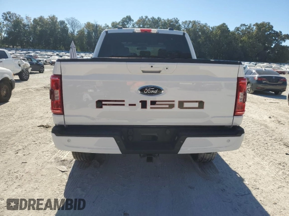 2021 Ford F-150 XL with VIN 1FTFW1E53MFB07307, listed as a Copart auction lot 82462784 with 70,171 mi miles and Salvage Title. Bid and sale history available at carsss.com. Image 6.