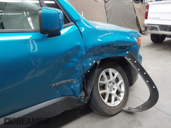 2021 Jeep Renegade Latitude with VIN ZACNJDBB7MPN36630, listed as a IAAI auction lot 42107304 with 41,133 mi miles and . Bid and sale history available at DreamBid. Image 6.