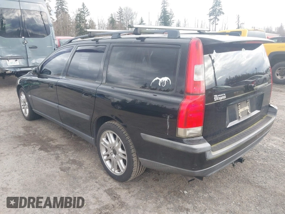 2004 Volvo V70 with VIN YV1SW59V342406457, listed as a IAAI auction lot 41806985 with 154,373 mi miles. Bid and sale history available at carsss.com. Image 3.